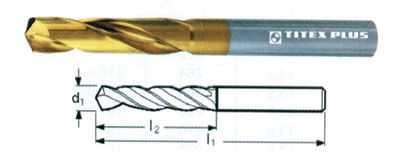 镀钛硬质合金麻花钻头Alpha 2