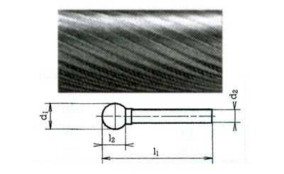 硬质合金钢球头旋转锉