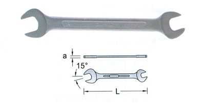 弯头双开口扳手